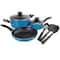 Gibson Home® Palmer 8-Piece Turquoise Cookware Set